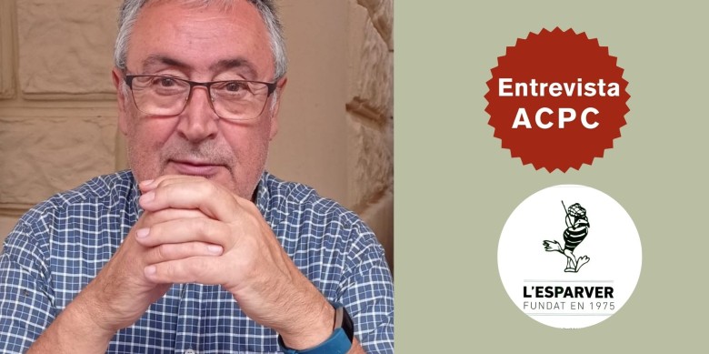 Genís Sabaté, director de L'Esparver, revista coorganitzadora de la Convenció de l'ACPC del pròxim dissabte 26 d'abril a Sallent