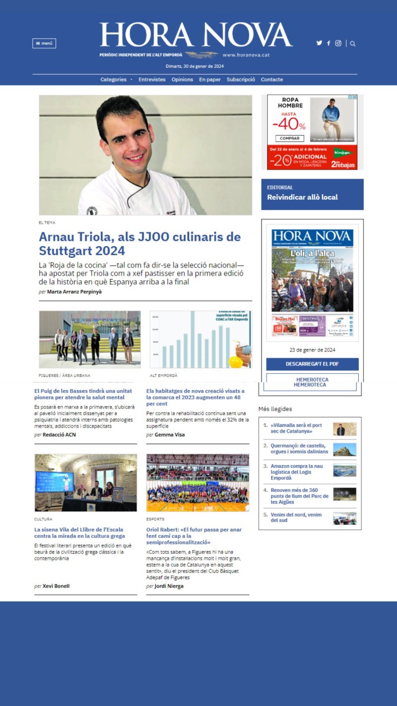 imatge portada horanova.cat