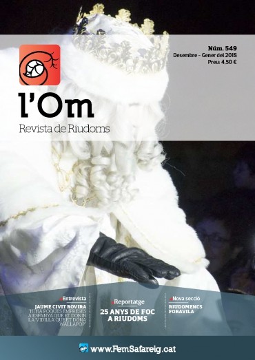 imatge portada L'Om - Revista de Riudoms
