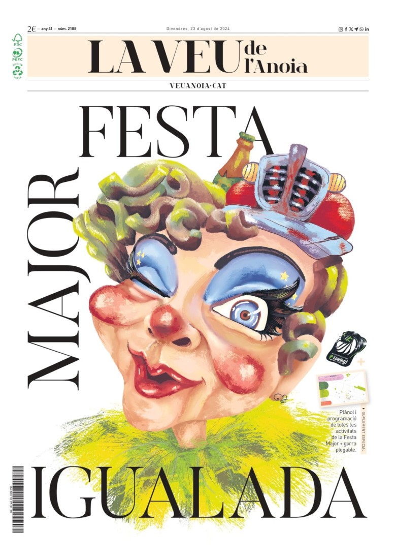 imatge portada La Veu de l'Anoia