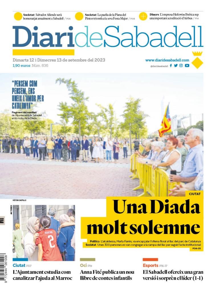 imatge portada Diari de Sabadell