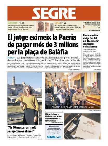 imatge portada Segre