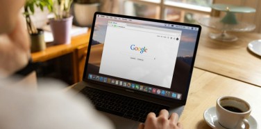 El cercador Google, a la pantalla d'un ordinador.