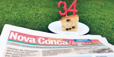 La fotografia que il·lustra la portada del 34è aniversari del Nova Conca