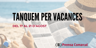 Les oficines de l’ACPC romandran tancades del 17 al 21 d’agost