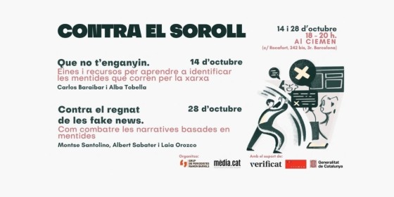 Jornades de Mèdia.cat i Grup Barnils per combatre la desinformació col·lectivament