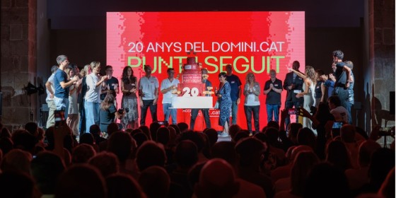 Premsa Comarcal celebra els vint anys del domini .cat a Barcelona