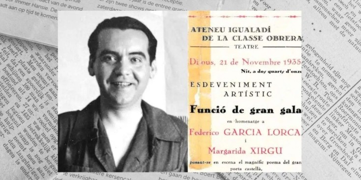La Veu de l’Anoia recupera la visita de Federico García Lorca a Igualada 