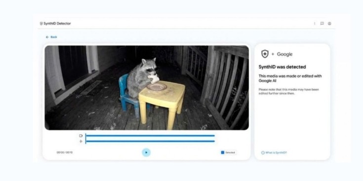 Google obre a tothom el seu detector d’IA per a imatges i vídeo