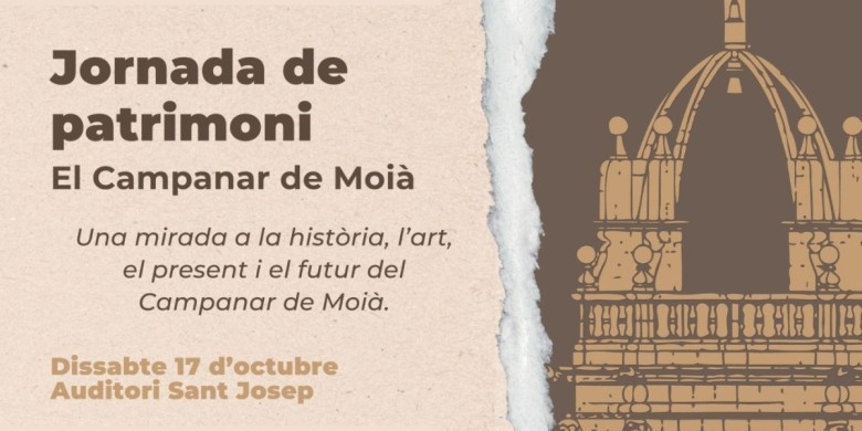 La Tosca organitza una jornada dedicada al Campanar de Moià el dissabte 17