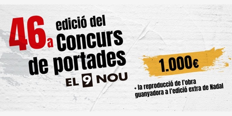 El 9 Nou té oberta la convocatòria del 46è Concurs de Portades 