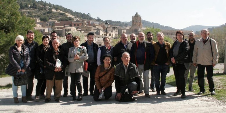 Una imatge dels participants a la trobada. Foto:Glòria Sala.