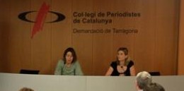 Sara Sans i Raquel Sans han presentat la Guia de la comunicació
