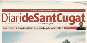 Portada del 'Diari de Sant Cugat'