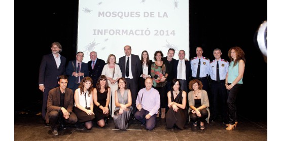 Foto de família dels premiats