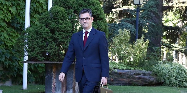 El ministre de la Presidència, Félix Bolaños / Pool Moncloa