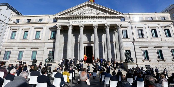 Un acte al Congrés el 6 de desembre, dia de la Constitució / Congreso de los Diputados