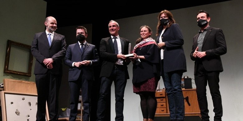 Entrega del premi Martí Gasull a Ràdio Arrels | Plataforma per la Llengua