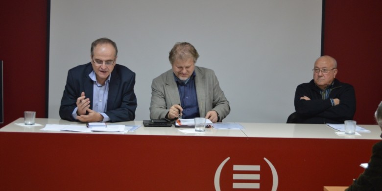 Una imatge de l'assemblea realitzada el dimecres 21 de gener