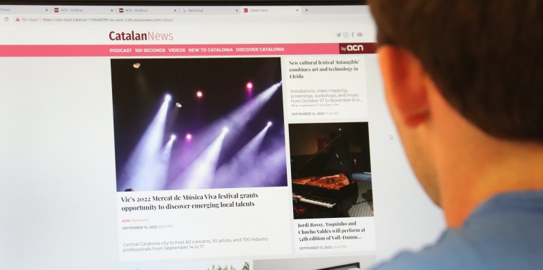 La nova imatge de Catalan News / ACN