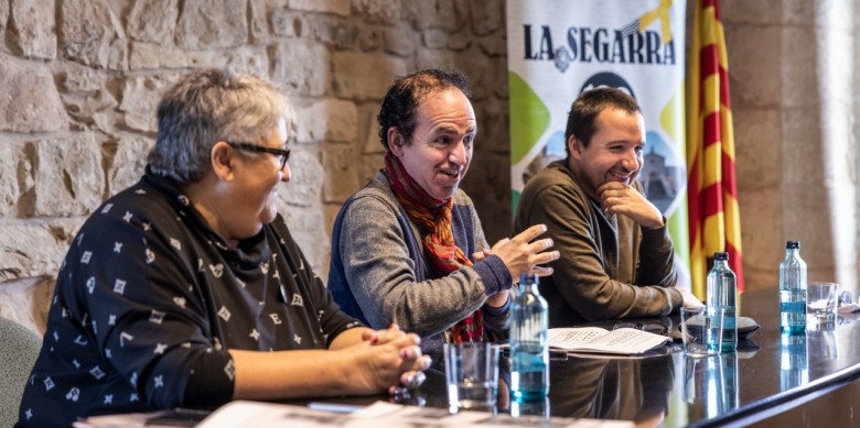 Anna Albareda Lliró, Francesc Canosa Farran i Guillem Carreras Albareda. Autor fotografia: Startup