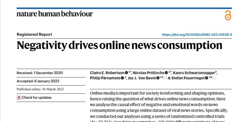 L'estudi s’ha publicat en obert a la revista 'Nature Human Behaviour'.