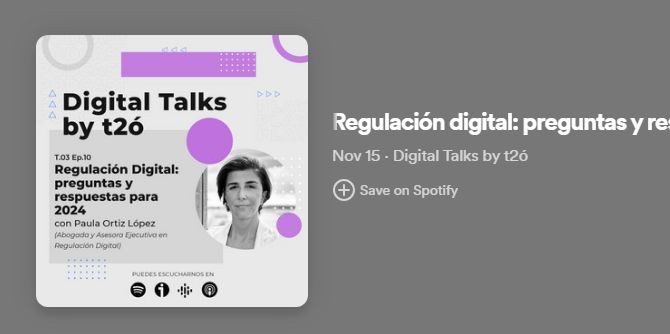 Una captura del podcast.