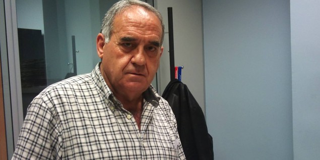 Alfredo Lamana, al seu despatx poc abans de jubilar-se / Segre