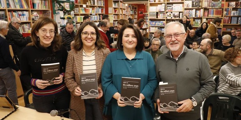 Eulàlia Pagès, Laura Alcalde, Anna Sàez i Juan Cal. / Amado Forrolla - Segre