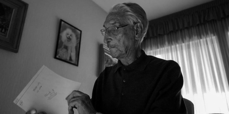 Horacio Seguí fotografiat durant el rodatge del documental 'El gran arxiu de la música dels anys 60’ el 22 d'abril de 2019 CEDIDA Regió 7