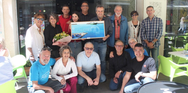 Foto de família dels Vogadors, amb la família de Fede Baillo i Lluís Rovira (Foto: Andreu Dalmau)