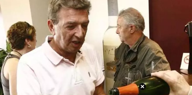 Josep Maria Ortega durant un acte en el celler Espelt / Foto: Roger Lleixà. Diari de Girona