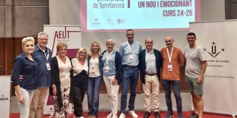 La jornada inaugural de l’Aula d’Extensió Universitària de Torrefarrera. Foto:  AEUT