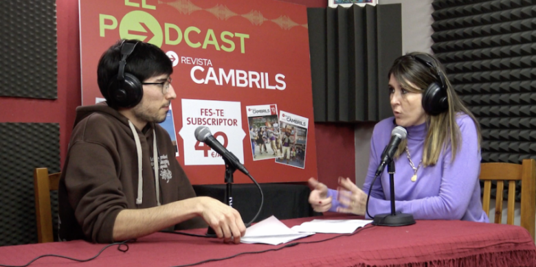 Cristina Sierra i Andreu Dalmau són els protagonistes de la Tertúlia | Revista Cambrils