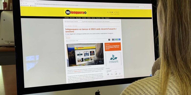 Infojonquera: així ha estat la difusió auditada el 2024 | Infojonquera