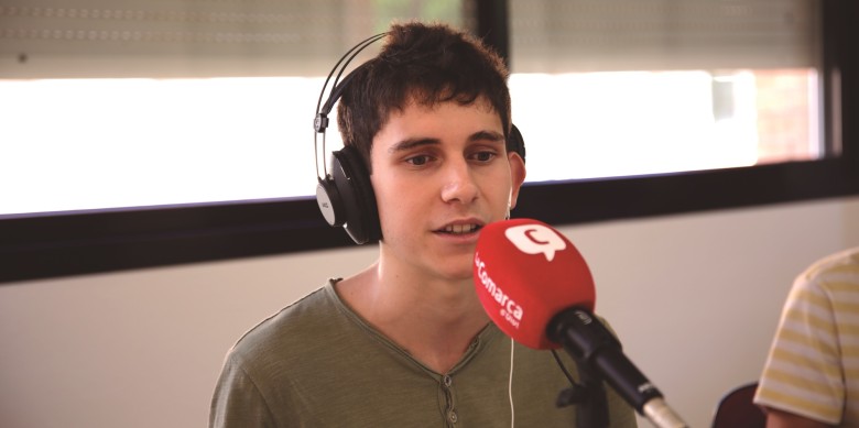 Pere Riber, protagonista de la sèrie A ulls clucs. Foto: La comarca d'Olot