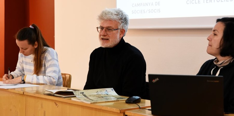 Pere Ruiz és el nou president després que Judit Espert tanqui una etapa de gairebé cinc anys. / Foto: Marc Rius