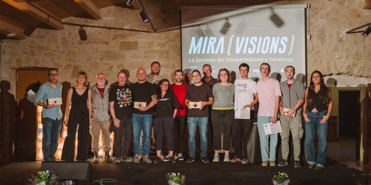 Foto de família de les jornades Miravisions.