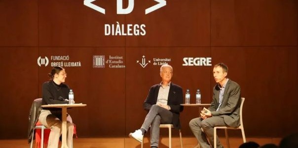 El debat, moderat per la periodista de Lleida TV Aidé Robles, va tenir lloc ahir a l’Espai Orfeó / SEGRE