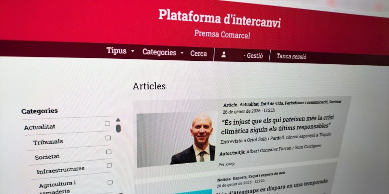 La plataforma disposa d'una interfície fàcil d'usar i molt intuïtiva.