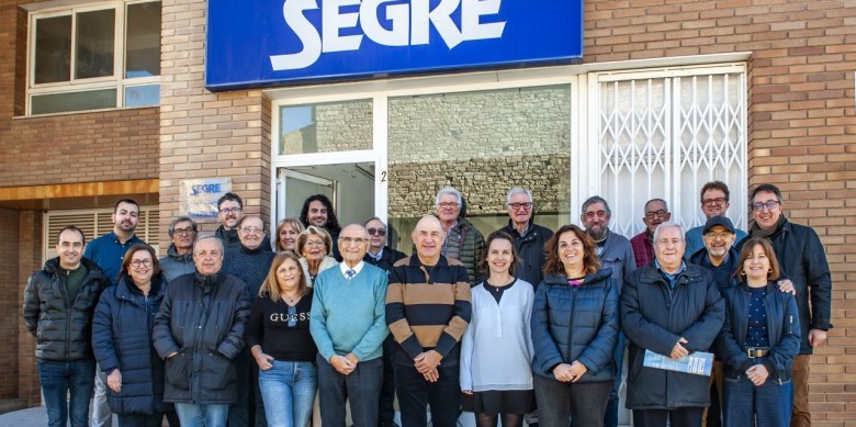 La trobada es va celebrar a la seu de ‘Nova Tàrrega’ i 'Segre' a la capital de l’Urgell / Jaume Solé