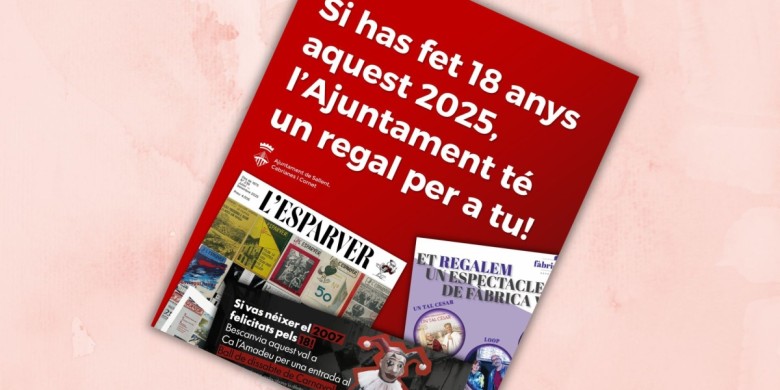 Sallent regala subscripcions de L’Esparver als joves de 18 anys