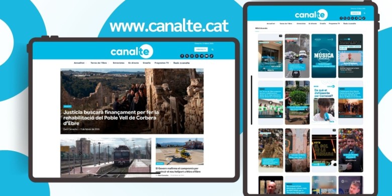 Canal TE renova el web  i dona més protagonisme als ‘reels’