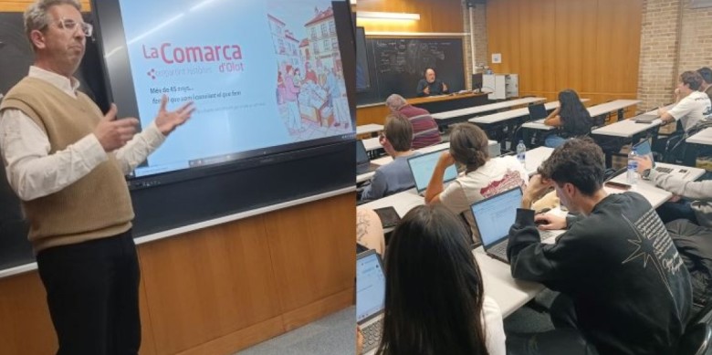 L’ACPC acosta la premsa comarcal i local als estudiants de la UdG