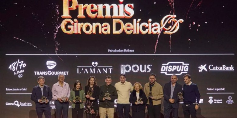 Foto de grup dels premiats.