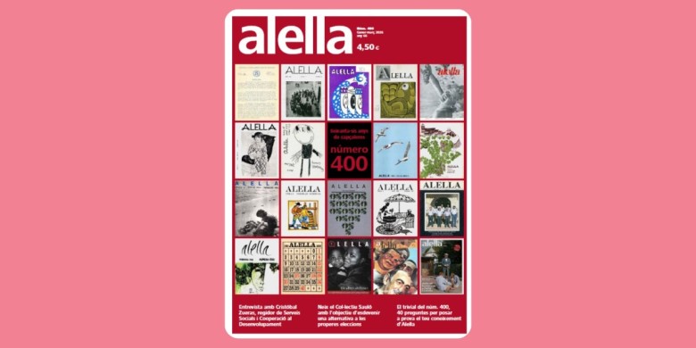 Revista Alella arriba al número 400 i ho celebra amb una portada i editorial