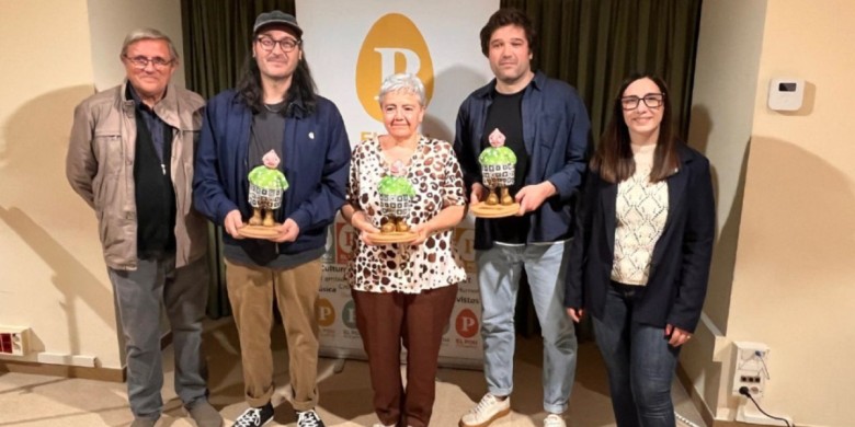 Foto de família dels premiats