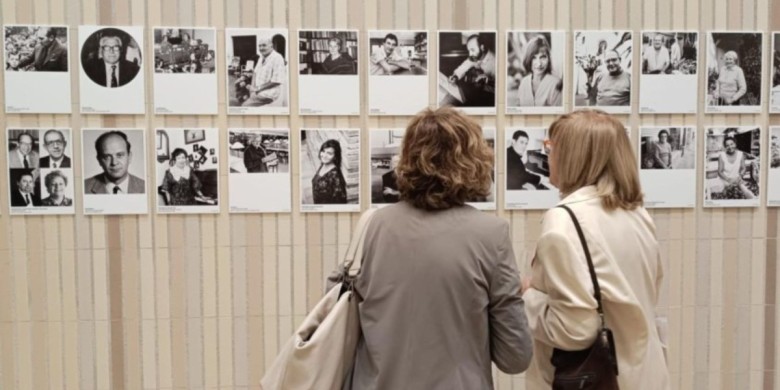 Imatge del dia de la inauguració de l'exposició
