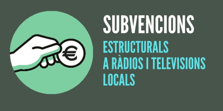 Ja es poden demanar els ajuts estructurals a ràdios i televisions locals