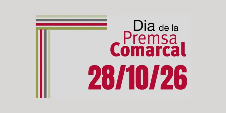 El 28 d’octubre celebrarem la 13a edició del Dia de la Premsa Comarcal